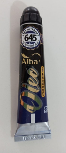 Oleos Alba Profesional Pomo 18ml Grupo 1 Color Del Óleo 645 Azul Ultramar