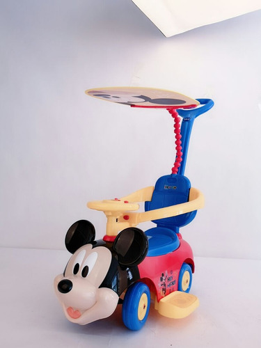 Carro Correpasillos Bugy Niño Bebe Guiador Mickey Mouse