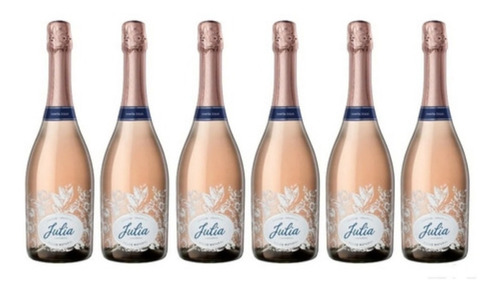 Espumante Julia Dulce Natural Santa Julia 750ml Caja X 6 Uni