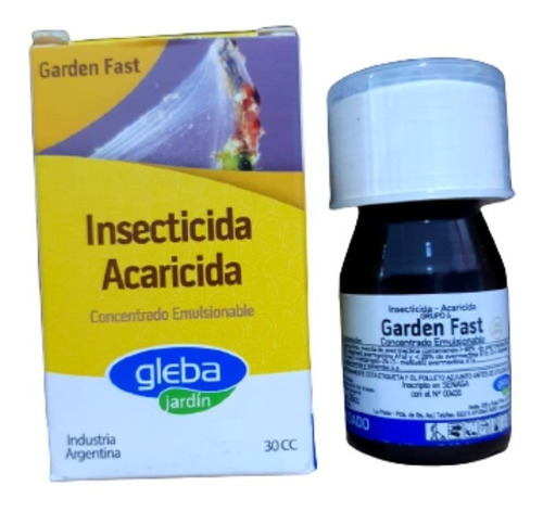 Insecticida Acaricida Abamectina Garden Fast X 30cc Arañuela