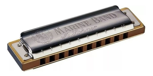 Gaita De Boca Harmonica 1896/20 G (sol) Marine Band Hohner