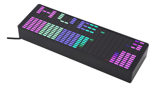 Analizador De Espectro Musical: 384 Led Rgb, 20 Dinámicos