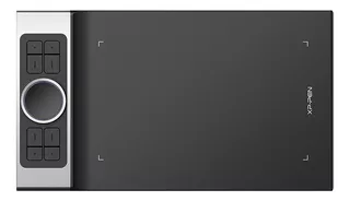 Tableta gráfica XP-Pen Deco Pro Medium con Bluetooth negra y plateada