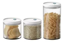 Comprar Frascos hermeticos Juego x3 set Recipientes Tarros Contenedores Organizador Cocina alacena IMBACK