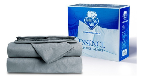 Juego De Sabanas Spring Air Essence Queen Size Gris