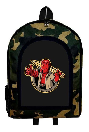 Mochila Camuflada Hellboy Nueva Colección Modelo 21