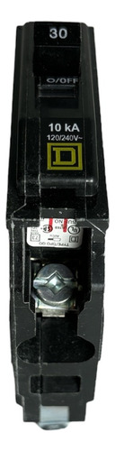 Pastilla Interruptor Termomagnetico 30a 1p 120/240v Qo130