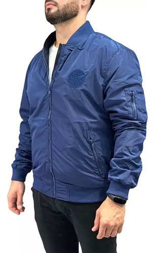 Campera Rompeviento Hombre Reversible Yd Nasa