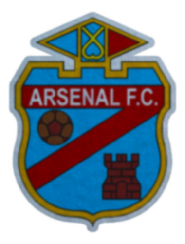 Parche Escudo Felpa Para Coser 5cm Set X4 Equipos Arg001 Arsenal De Sarandi Arsenal De Sarandi