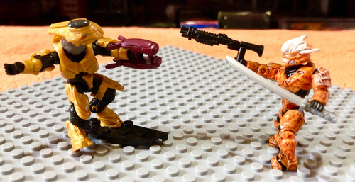 Megabloks Mega Construx Halo Ayabusa Naranja Vs Elite Ultra (Usado)
