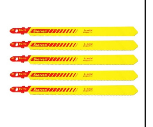 Lamina Serra Tico Tico 100mm 18 Dentes Com 05 Pcs Starrett