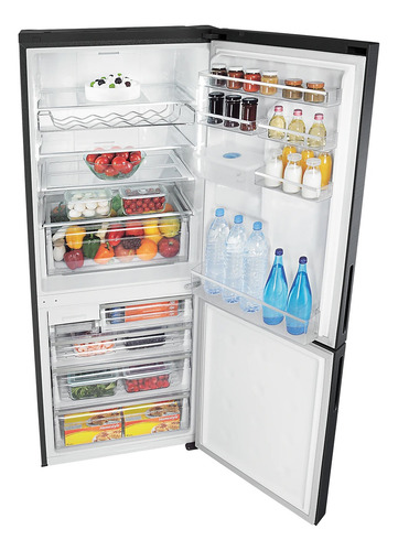 Imagen 4 de 9 de Heladera Samsung Inverter No Frost Rl4363sbabs Negro 432 Lts
