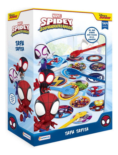 Juego De Mesa Tapa Tapita Spidey Velocidad Visual Spiderman