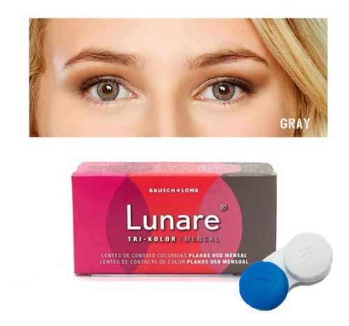 Pupilentes Lunare Tki Planos Bausch & Lomb Con Estuche 