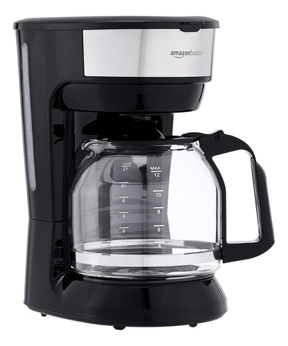 Basics Cafetera De 12 Tazas Con Filtro Reutilizable