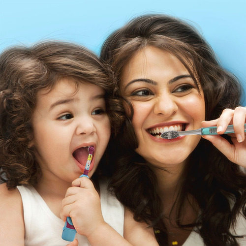 Cepillo De Dientes Combate Placa Oral-b Indicator 2 Unidades Azul