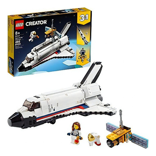 Kit Lego Creator 3 En 1 Aventura En Lanzadera Espacial 31117 Cantidad De Piezas 486