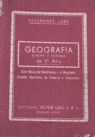 Victor Leru: Geografia - Europa Y Oceania