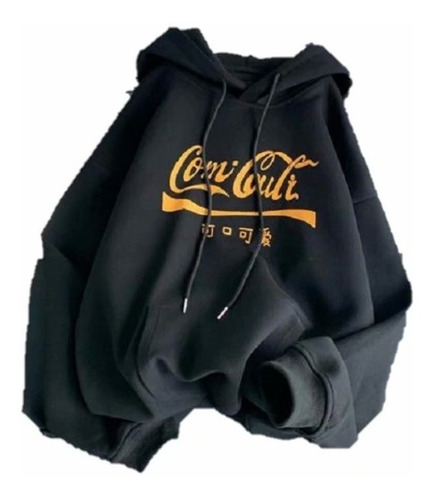 Sudadera Con Capucha Suelta Versión Coreana Pepsi Coca-cola