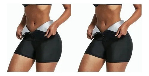 Paquete De 2 Pantalones Cortos Para Mujer Que Absorben El Cu