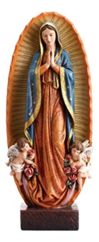 Estatua De Resina Nuestra Señora Virgen De Guadalupe 23 1/2 