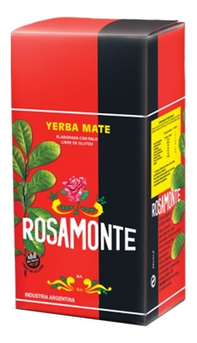 Rosamonte Yerba Mate Tradicional 500 Gr / Qué Té Quieres