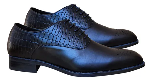 Zapatos Formales De Vestir Para Caballero Estampado Reptil