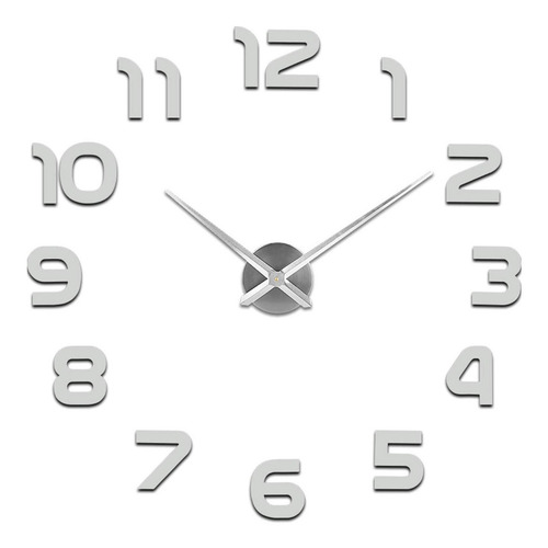 Imagen 1 de 8 de Reloj De Pared Digital 3d Moderno Y Grande De 110cm