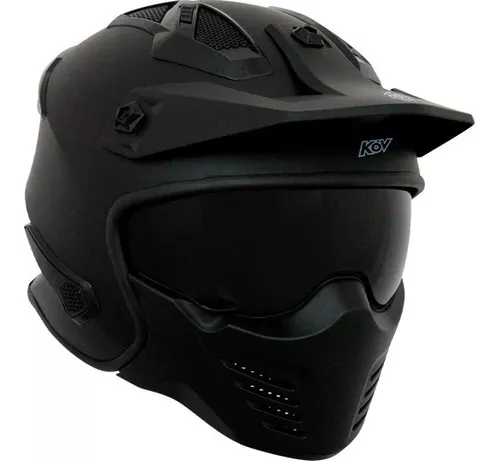 Casco Para Moto Kov Rock-o Máscara Certificado Motos.shop