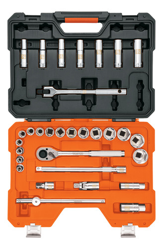 Juego D 31 Herramientas Cuadro 1/2' Std Para Mecánico 102260