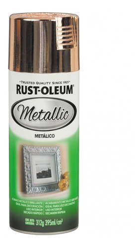 Pintura Rust Oleum Acabado Metálico Bronce