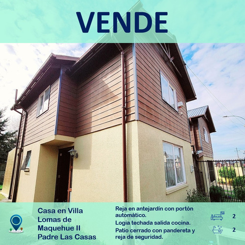 Vendo Linda Casa En Lomas De Maquehue Il Padre Las Casas