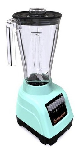 Licuadora 550w Plástico 2l Botonera 10vel Bosstech B1 Verde