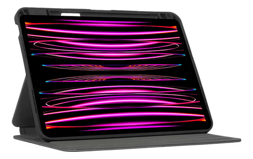 Funda Tablet Targus Click-in Para iPad Pro 11 Giratoria Color Gris Oscuro