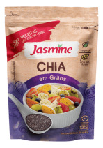 Jasmine Chia Em Grãos Integral Pouch 120g