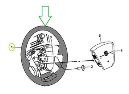 Volante De Caliber Y Compass (gris Pizarra) (1eb86xdhaa)