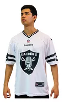Comprar Polo Nfl Camiseta Estampada Raiders Fútbol Americano