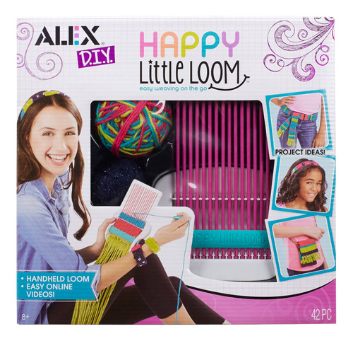 Alex Toys Kit Pequeño Telar Feliz Diy