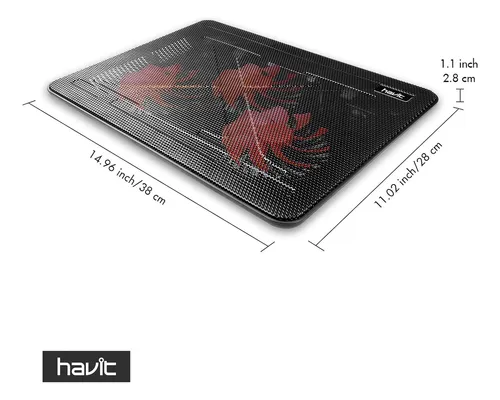 Almohadilla De Refrigeración Para Portátil Havit Hv-f2056 De