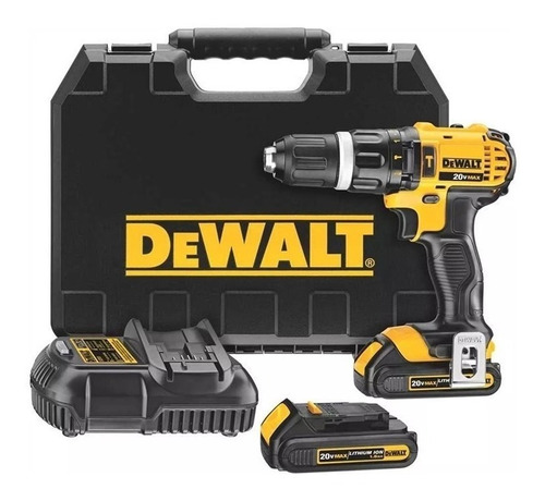 Parafusadeira Furadeira De Impacto 20v 2bat Dewalt Dcd785