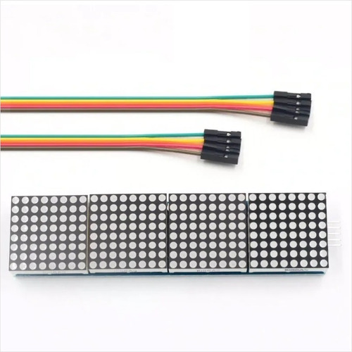 Módulo De 4 Matriz De Puntos Led 8x8 Para Arduino