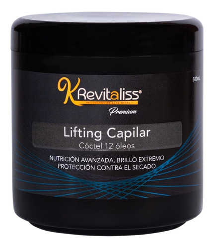 Lifting Capilar Krevitaliss Nutritivo   Coctel 12 Óleos 