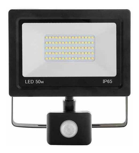 Foco Reflector Led 30w C/sensor Luz Fría - 1 Año De Garantía