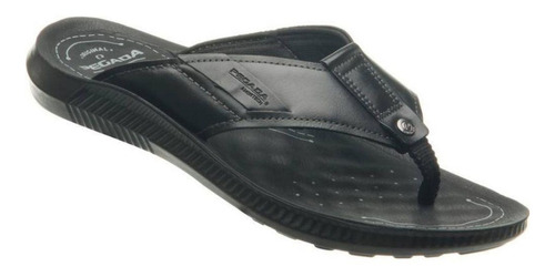 Pegada 133101 - Chinelo De Dedo Masculino Em Couro Legitimo