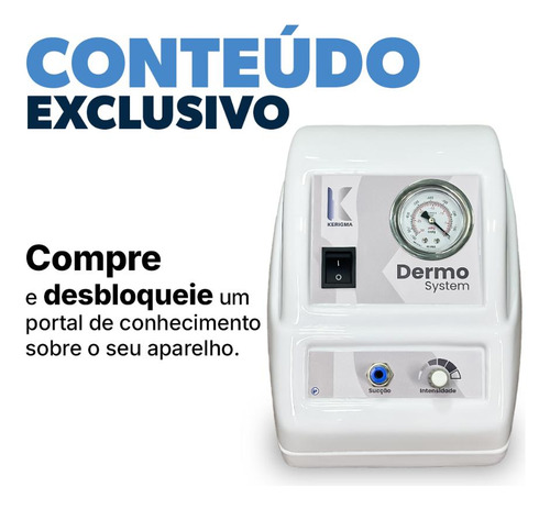 Aparelho Estético Profissional Pump Kerigma Dermo System