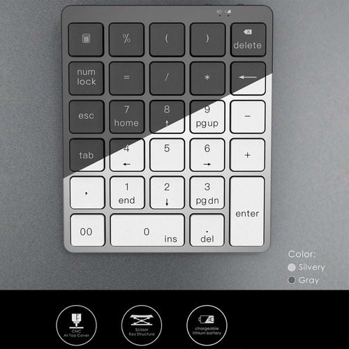 Teclado Numérico Bluetooth Teclado Numérico Inalámbrico