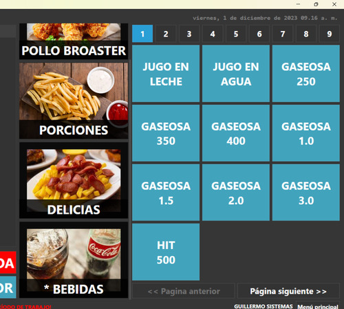 Kit Punto De Venta Touch Restaurantes Todo Incluido Sambapos