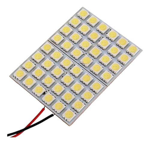 Pack 7 Unidades Placa 48 Led Luz Interior De Techo