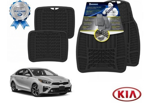 Tapetes 4pz Uso Rudo Kia Forte Sedan 2019 A 2021 Michelin