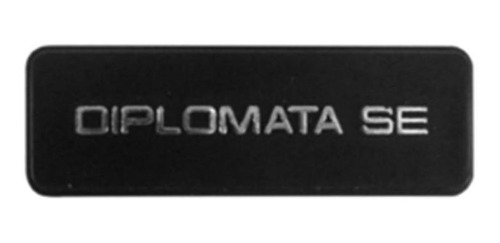 Emblema Volante Logo Cromado Diplomata Opala Caravan D20